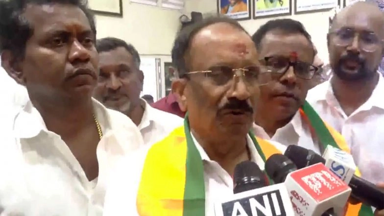 India News | Tamil Nadu: BJP MLA M. Bhojarajan Reaches Kamalalayam for Post-poll Strategy Meet