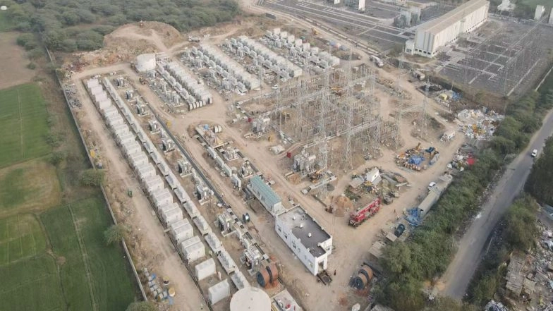 India News | Five Battery Storage Systems, Including in Modhera, Operational in Gujarat; 13 Projects in Pipeline to Support Peak Power Demand