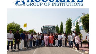 Business News | Accurate Group of Institutions Students' Academic Trip to IIM Sirmaur for AI Certification, Strengthening Future-Ready Learning