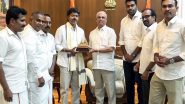 India News | TVK's Vijay Seeks Appointment to Meet Tamil Nadu Governor at 4:30 PM