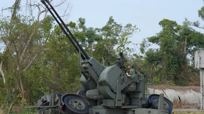 World News | Taiwan Detects 12 Sorties of Chinese Aircraft, 6 Vessels, 2 Ships Around Itself