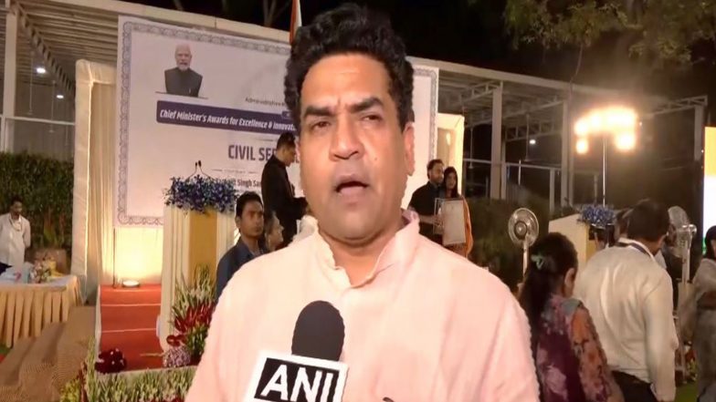 India News | Delhi Minister Kapil Mishra Launches Road and Drain Construction Works Worth Rs 70 Lakhs in Sonia Vihar