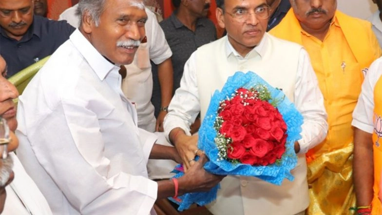 India News | N Rangasamy Re-elected as Puducherry NDA Legislature Party Leader After 2026 Assembly Polls Win
