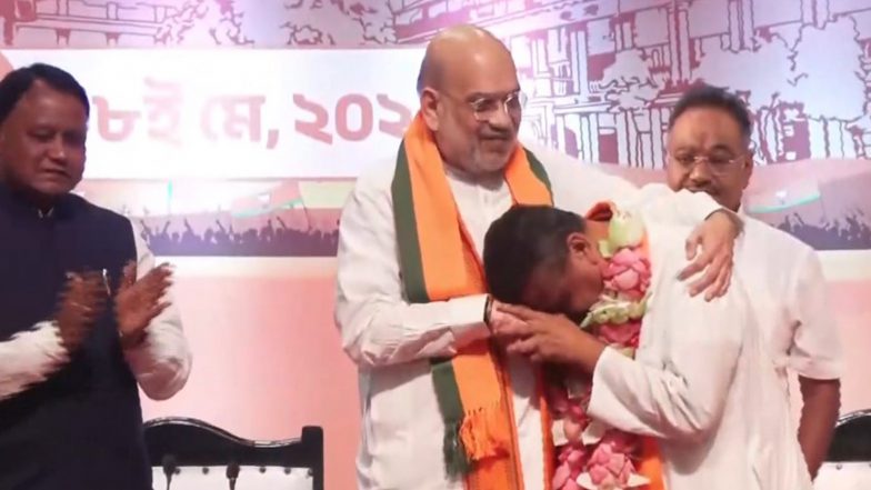 India News | Giant Slayer Suvendu Adhikari Elected Legislative Party Leader in W Bengal; Amit Shah Announces He Will Be First BJP CM in State