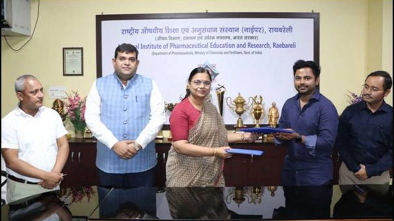 Business News | NIPER Raebareli Signs MoU with Lofty Laboratories for Pharma Research, Tech Commercialisation