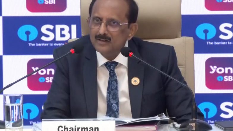 Business News | SBI Chairman Dismisses Funding Concerns, Cites Rs 3 Lakh Crore Excess Liquidity to Support 17% Loan Growth