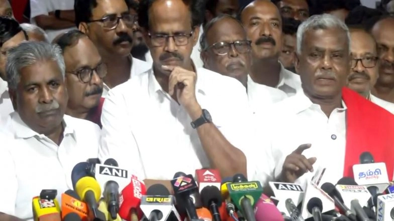 India News | CPI, CPI(M) Extend Unconditional Support to TVK to Form Govt in Tamil Nadu, Affirm VCK Will Do Same