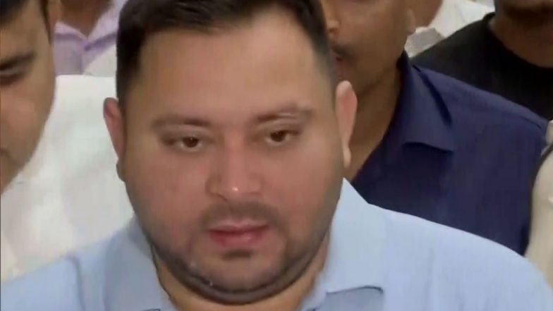 India News | Three-four People in JD(U) Will Run Health Department: RJD Tejashwi Yadav Takes Dig at Nishant Kumar
