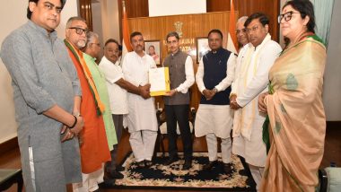 India News | West Bengal CM-elect Suvendu Adhikari Meets Governor, Stakes Claim to Form Govt