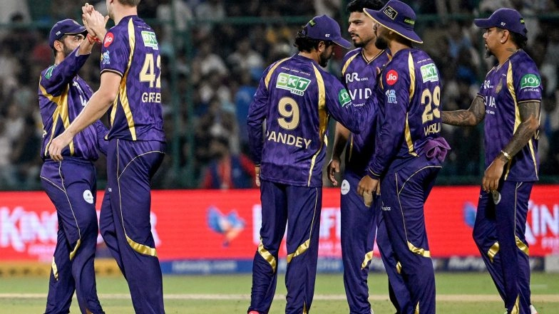Sports News | IPL 2026: Sensational KKR Spinners Reduce DC to 142/8