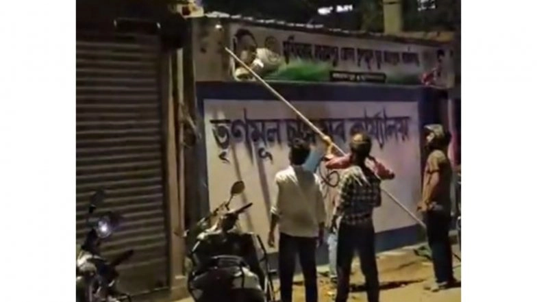 India News | West Bengal: TMC Alleges Attack on Youth Wing Office in Baharampur on Counting Day