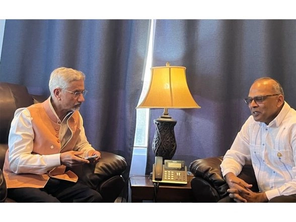 World News | Healing Bonds: Jaishankar, Guyana's Health Minister Discuss Advancing Bilateral Medical Cooperation