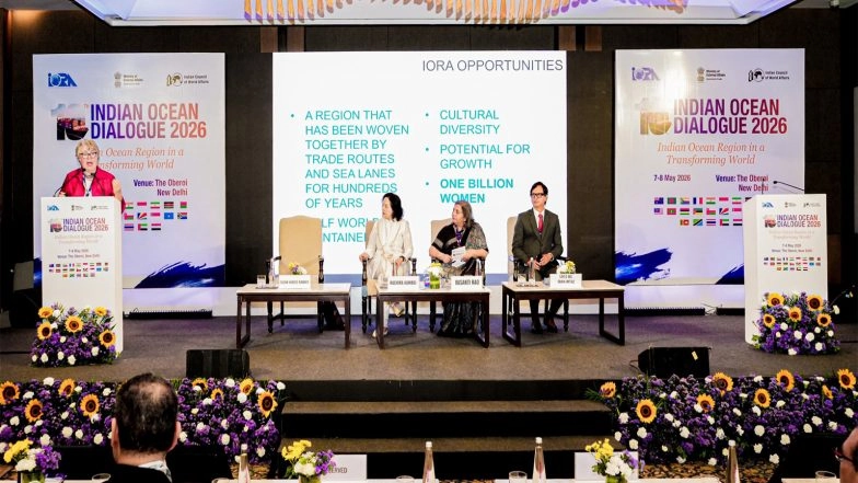 World News | India Reiterates Commitment to Peaceful, Stable Indian Ocean Region Under MAHASAGAR Vision at 10th IOD