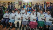 World News | EAM Meets Trinidad and Tobago PM Persad-Bissessar, Hands over Made-in-India Laptops