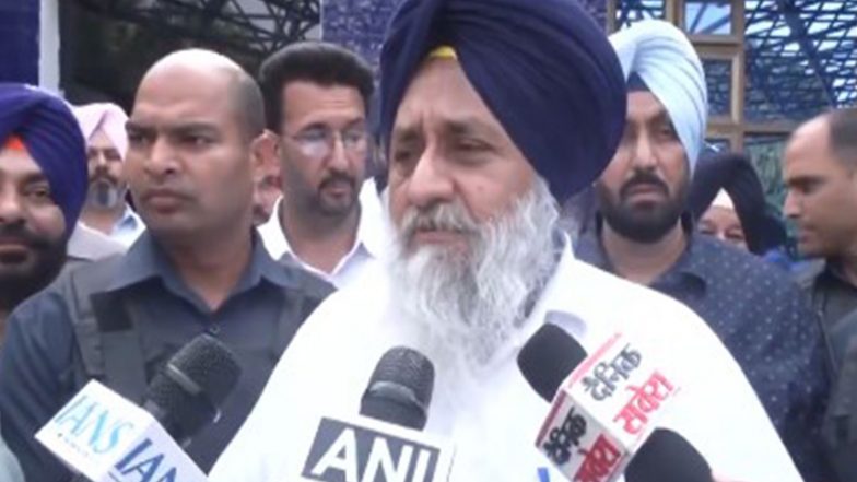 India News | Sukhbir Singh Badal Accuses AAP of Corruption, Slams CM Bhagwant Mann, Arvind Kejriwal