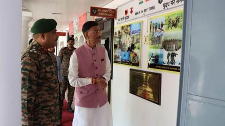 India News | Union MoS Sanjay Seth Visits Trivandrum Military Station to Review Ongoing Developmental Projects