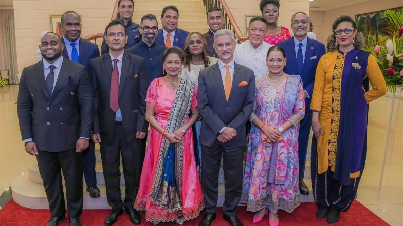 World News | EAM Jaishankar Holds Extensive Talks with Trinidad and Tobago PM to Deepen Bilateral Ties