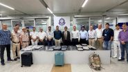 India News | Delhi Airport Customs Seize Rs 35 Crore Hydroponic Weed Haul from Bangkok Passengers