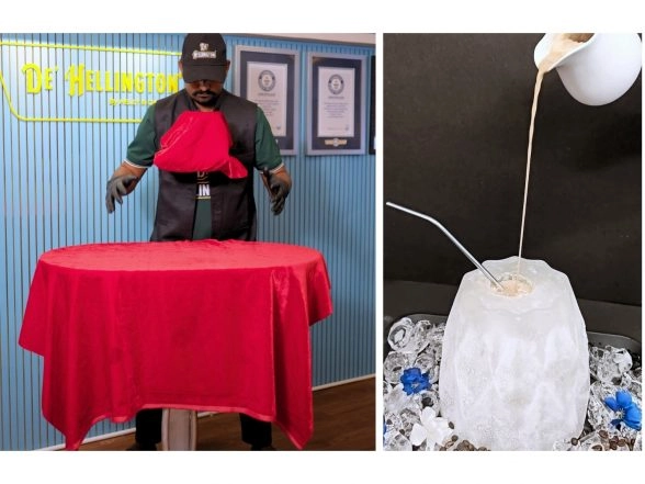 Business News | From Zero-Gravity Pizza to the World's Longest Fries: How De' Hellington by Helly N Chilly is Shattering 4 World Records Across 5 Countries