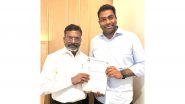 India News | Tamilaga Vettri Kazhagam Gets VCK Backing in Tamil Nadu, Vijay Expected to Meet Governor as He Gets Majority Support