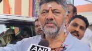 India News | Karnataka: Dy CM Shivakumar Visits Thirunallar Temple, Calls for Unity of Secular Forces