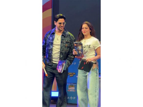 Entertainment News | Sidharth Malhotra, Tamannaah Launch 'The Legend of Vvan' Comic