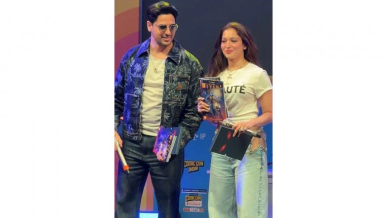 Entertainment News | Sidharth Malhotra, Tamannaah Launch 'The Legend of Vvan' Comic