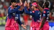 Sports News | IPL 2026: RR Win Toss, Choose to Bowl First Against GT; Riyan Parag Misses out