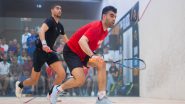Sports News | World Squash Championships: Senthilkumar, Tandon Exit as Chotrani Carries India's Hopes in Egypt