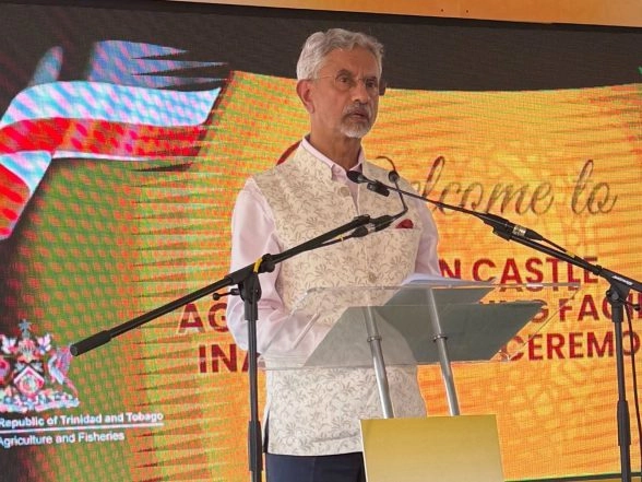 World News | Jaishankar Inaugurates Agro-processing Facility, Launches Permanent Prosthetics Centre in Trinidad and Tobago
