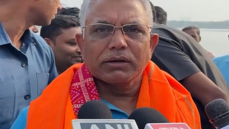 India News | 'We Have to Rebuild Bengal': Minister Dilip Ghosh Promises Immediate Action After BJP Forms Government in State