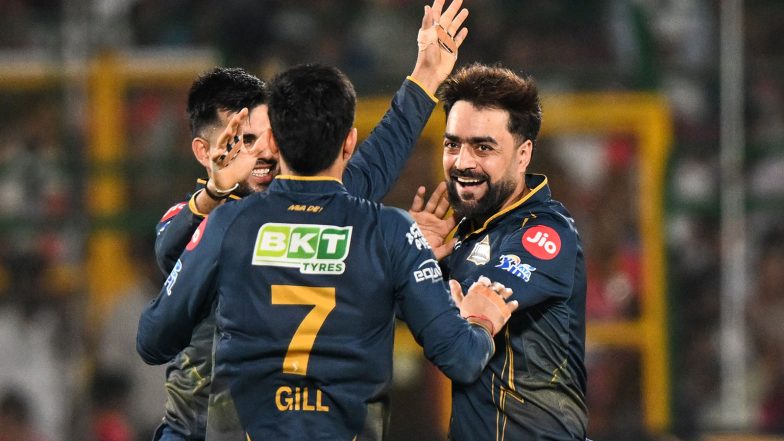 Sports News | GT Spinner Rashid Khan Overtakes Malinga, Enters IPL's Top-10 All-time Wicket Taking Charts