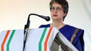 India News | Congress' Priyanka Gandhi Vadra Expresses Grief over Death of Karnataka Minister D Sudhakar