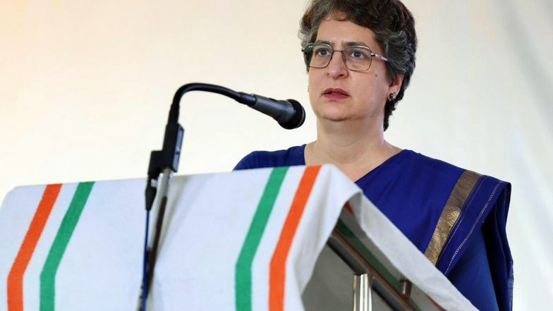 India News | Congress' Priyanka Gandhi Vadra Expresses Grief over Death of Karnataka Minister D Sudhakar