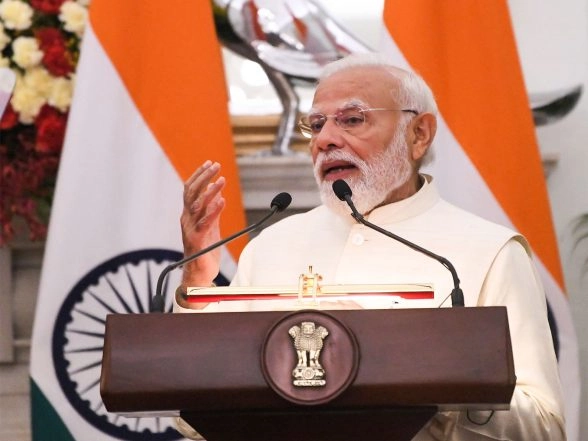 India News | PM Modi Congratulates Vijay on Taking Oath as Tamil Nadu CM, Says Centre Will Keep Working with State