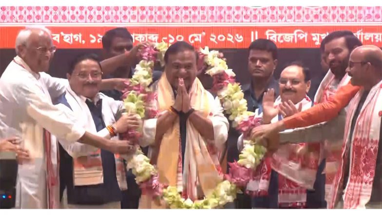 India News | Himanta Biswa Sarma Elected NDA Legislature Party Leader in Assam, to Take Oath as CM on May 12