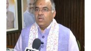 India News | BJP's Tarun Chugh Says AAP's 'honesty' Exposed After ED Arrest of Punjab Minister Sanjeev Arora
