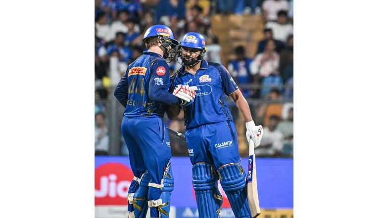 Sports News | Rohit-Rickelton Key to MI's Chances Against RCB: Kumble