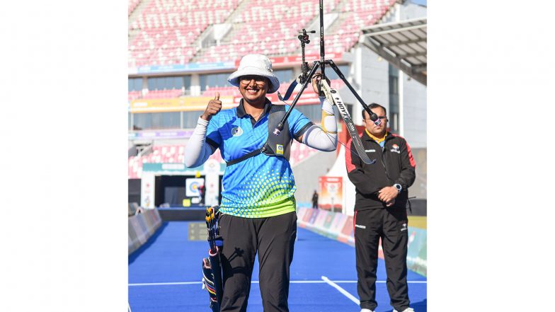 Sports News | Indian Archers Deepika, Ankita, Kumkum Stuns China to Claim Gold in Archery World Cup