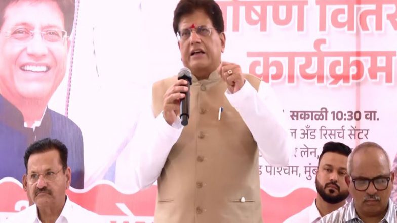 India News | Piyush Goyal Calls for Expansion of Maternal Nutrition Kit Distribution Across North Mumbai on Mother's Day