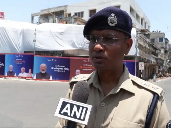 India News | Jamnagar Police on High Alert; Surveillance Intensified as City Prepares for PM Modi's Two-day Visit to Gujarat