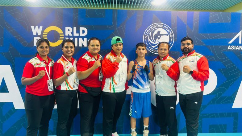 Sports News | Asian Boxing U15 & U17 Championships 2026: Indian Boys Enter 6 Finals, 7 Boxers Win Bronze Medals in Tashkent