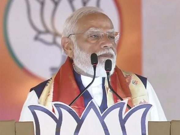 India News | PM Modi Slams 'authoritarian' TMC, Claims Bengal Was 'shackled' by Hybrid Political Vices