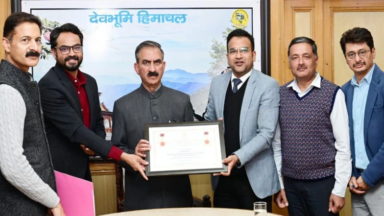 India News | Himachal Receives Multiple National Recognitions for Digital Governance Initiatives