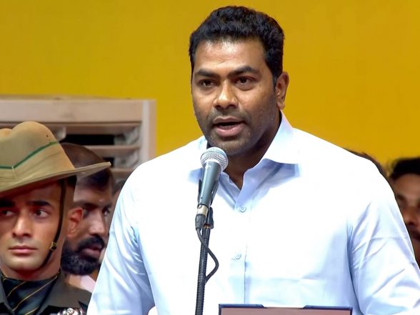 India News | Tamil Nadu Minister Aadhav Arjuna Blames Centre Circular for 'Thamizhthai Vaazhthu' Protocol Shift; Vows Return to Traditional Practice