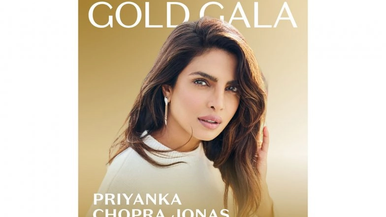 Entertainment News | Priyanka Chopra Honoured with Global Vanguard Award at Gold Gala 2026