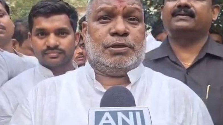 India News | Uttar Pradesh: Celebrations at Hansraj Vishwakarma's Residence After Being Inducted into CM Yogi's Cabinet