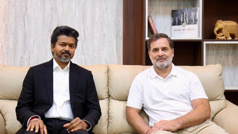 India News | IT Ministry Denies Involvement in Blocking Rahul Gandhi's Reel, Photo Featuring Vijay Oath Taking Ceremony