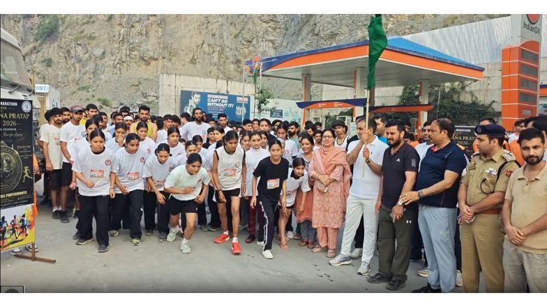 India News | J-K: Ramban DC Flags off Maharana Pratap Run 2026 Under Nasha Mukt Jammu and Kashmir Abhiyan