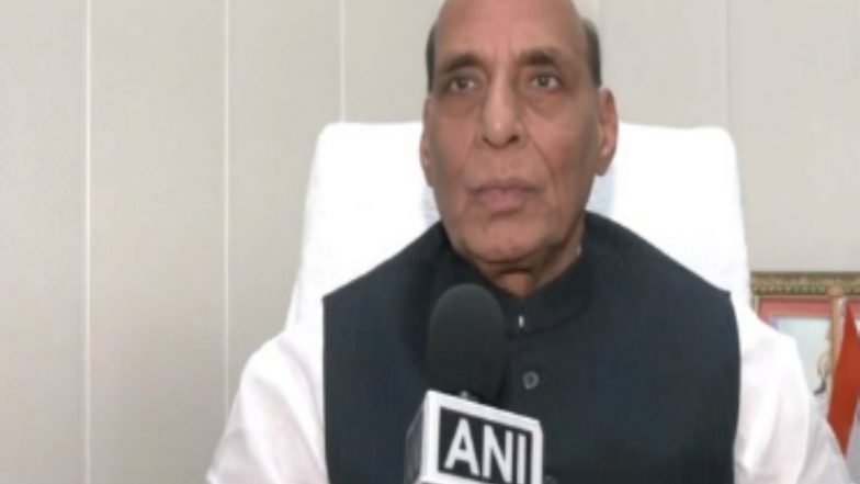 India News | Rajnath Singh to Chair Meeting of Informal Group of Ministers over West Asia Conflict at 10:30 Am